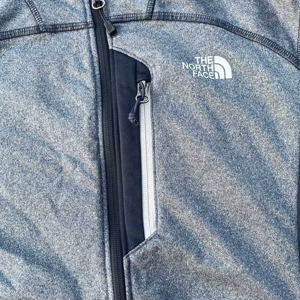 The North Face Full Zip Cinder Tenacious Jacket Mens M Blue Hiking Performance - Picture 2 of 9